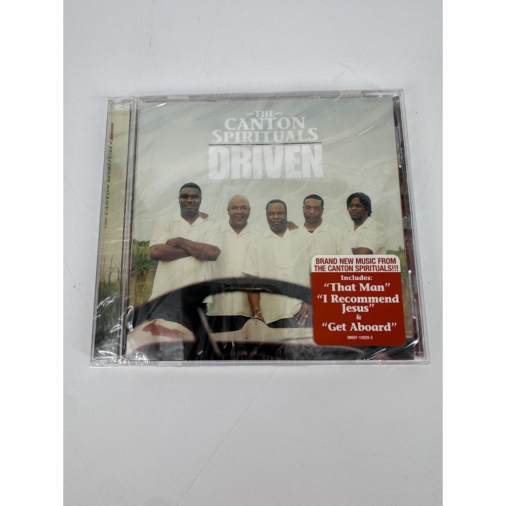 Driven by The Canton Spirituals (CD, Aug-2007, Verity) Brand New Sealed‎